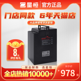 星恒锂电池48V24AhXH20Ah-J绿源雅迪爱玛小电动车锂电池48V