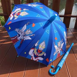 赛罗奥特曼儿童雨伞男女学生，自动安全幼儿园小孩宝宝防水套晴雨伞