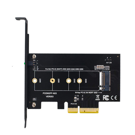 nvmem.2转pci-e3.0扩展卡x4高速m2ngff转pci-emkeyssd转接卡