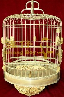 Boy鸟笼系列二龙争珠相思鸟笼 广州强仔Strong