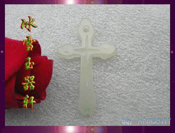 ▲双钻实体店▲※冰雪玉器轩※  *缅甸翡翠十字架*SZ-D007
