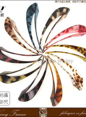 法国韦妮WEINY●立体U形发插/发簪/簪子D1945/共10款颜色