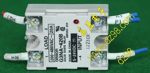 OMRON 欧姆龙 G3NA-420B 480V 20A 固态继电器 二手实物现货