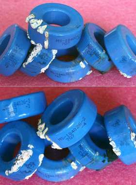 进口二手47.5x23.5x18.3 MS-184026-2电感用 蓝色 铁硅铝 磁环