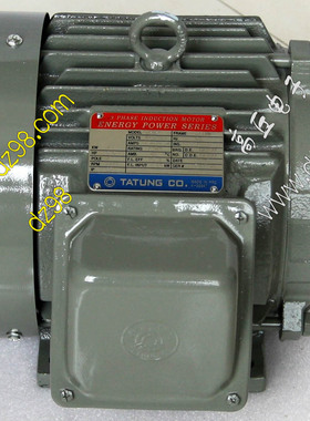 台湾TATUNG 4KW 5.5P 220V/380V三相电动机MADE IN PRC 42KG 议价