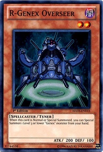 真次世代协调员 HA03 游戏王 正版 Overseer 面闪 Genex 美版