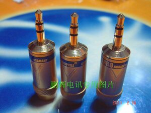 德国雅堡*YARBO*发烧级音频小三芯3.5mm/耳机插头(GY-3.5GS-L)