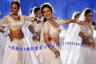 印度服装 鸿舞衣印度舞服装 民族服装 舞台演出服装 演出服舞蹈服装