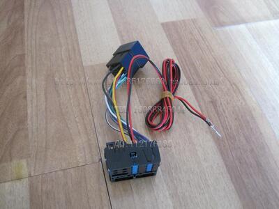 速腾朗逸高6POLO转RCD510RNS315RNS510 CD德赛西威电源喇叭转换线