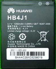 »ªÎªC8500s U8150 T2010 T8100 T8300 HB4J1 HB4J1Hµç³Øµç°å