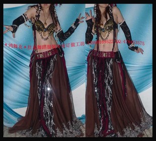 部落精典肚皮舞套装 部落22神秘鬼魅 鸿舞衣