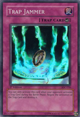 游戏王 美版 正版 - 陷阱干扰阵 Trap Jammer/面闪/IOC
