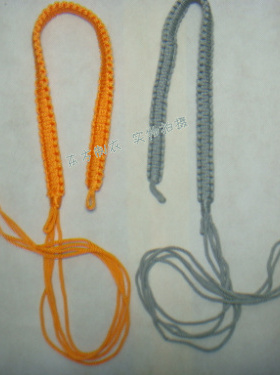 精神带 绶带 服饰配件 演出 礼仪 金黄色 灰色 带锥