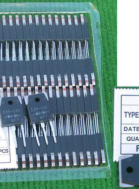 日本富士ESAD25-04D快恢复二极管,罕见的串联型半桥高速二极管