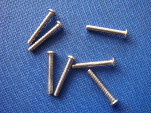 202不锈钢螺丝 十字圆头机螺钉 机械螺丝 M3*20（一包50个）