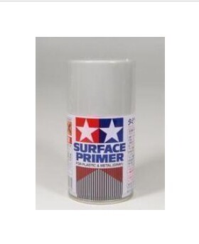 TAMIYA田宫瓶装手喷灰色水补土喷罐GRAY87026 100ML