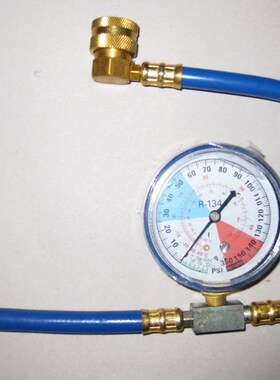 R134A汽车空调制冷剂补充管DIY工具 加氟管加注工具M14AL801G70