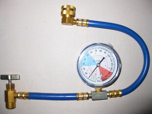 R134A汽车空调制冷剂补充管DIY工具 加氟管加注工具M14AL801G70