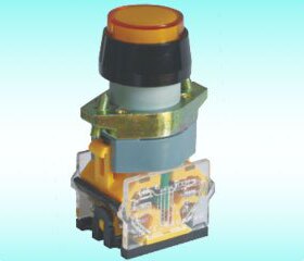 江苏双科 开孔22MM 高位按钮开关LAY50-22AA1-11H红绿黄蓝白黑色