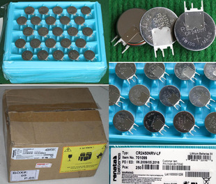 半价原装瑞士RENATA CR2450N带焊脚锂电池3V 540mAH精品工业包装