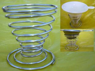 高级不锈钢弹簧滤网架1元 安溪铁观音专用功夫茶具配套单售 个