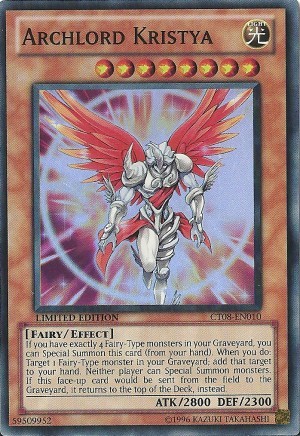 游戏王 美版 正版 - 大天使 克里斯提亚 archlord/面闪/ct08/限定