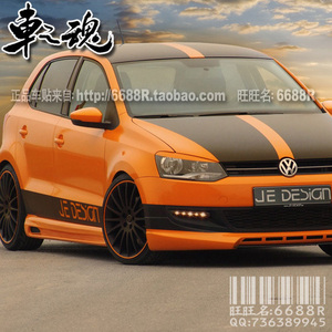 2014大众POLO背带车贴拉花 美容用品 高尔夫波罗外饰装饰改装贴纸
