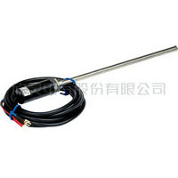 欣灵电气探头式热电阻，温度传感器CU50 100mm*2米线