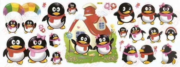 货号:185a [qq宝贝]静电贴|双面贴|玻璃贴|卡通贴|冰箱贴|瓷砖贴