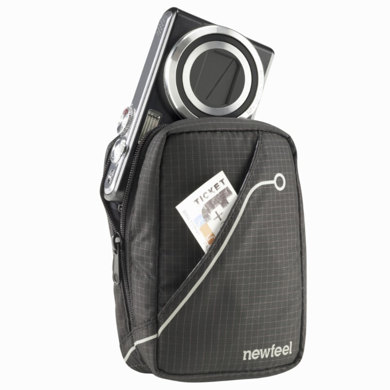 迪卡侬正品NEWFEEL旅行附件相机包相机套耐磨快挂设计79￥中号