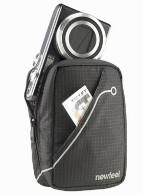 迪卡侬正品NEWFEEL旅行附件相机包相机套耐磨快挂设计39￥小号