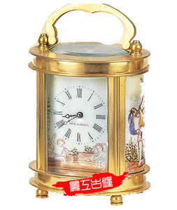 新款钟表 欧式钟表 机械座钟 古典 台钟 欧式镀金小皮套钟