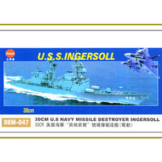 Корабль 奇嘉(原正德福)047 30cm 美国斯普鲁恩斯级英格索尔号导弹驱逐舰