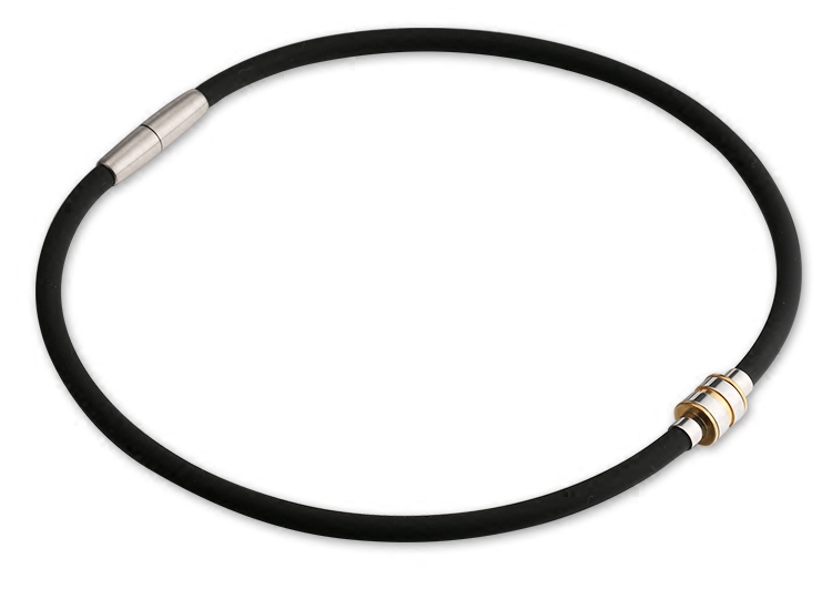 LAW FUJIMOTO JAPAN GOLD GENUINE RADIATION NECKLACE MEN AND WOMEN ANTI-FATIGUE NECKLACE MAGNETIC THERAPY NECKLACE CERVICAL SPINE TITANIUM COLLAR