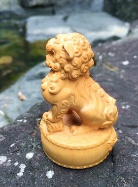 私人印章狮子办公室用品工艺品