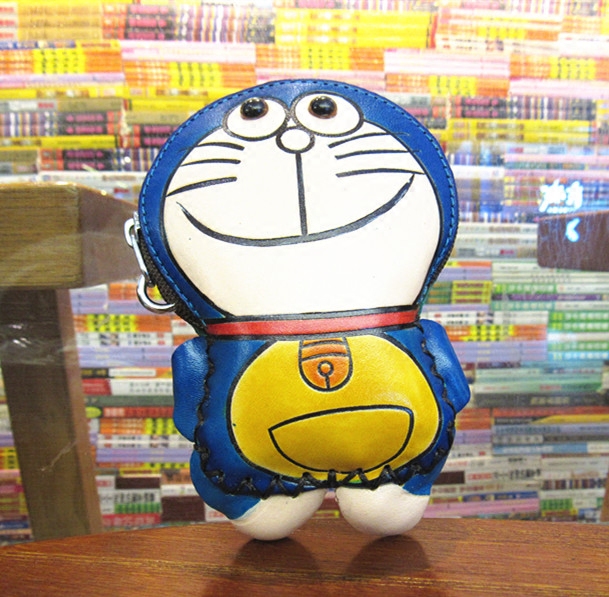 【苗大人】真皮休闲零钱包迷你零钱包卡通包卡通零钱包可爱挂件