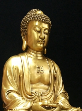 台湾纯铜三宝佛包邮