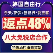 韩国新罗乐天新世界免税店金卡购物返点首尔代购济州岛旅游游韩