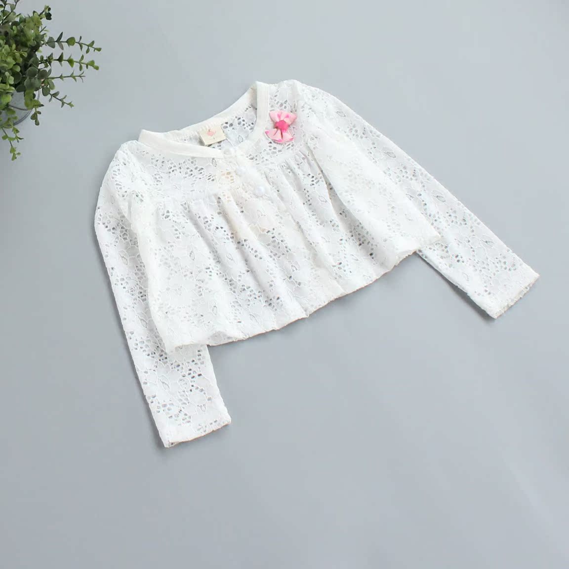 Cape pour fille en mélange - Ref 2157796 Image 4