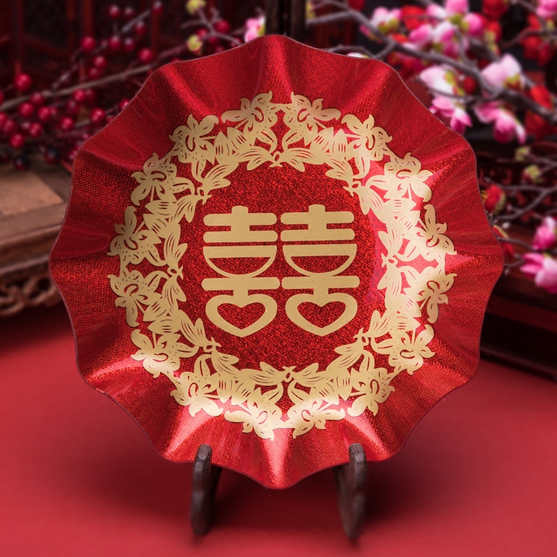 拾锦果盘托盘结婚糖果盘喜盘亚克力茶几干果盘婚庆客厅创意水果盘|msdalam kategori bekalan perayaan/hadiah, Lain-lain bekalan Festival - dari Buy2taobao.com untuk memberikan perkhidmatan ejen Taobao profesional membeli