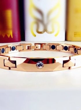 台湾钨钢镶钻抗疲劳防辐射手链