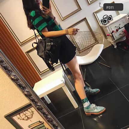 尼龙布双肩背包女高级感电脑背包2025新款轻便旅游防水双肩包轻奢