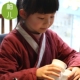 茶服国学服外套唐装 童装 春秋 男童棉麻汉服女童修禅服中式 柚儿童装