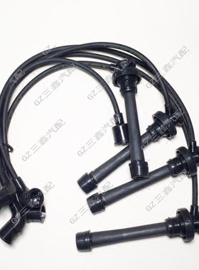 三菱V31分火线长丰猎豹黑金刚CFA6470高压线4G64分缸线点火线配件