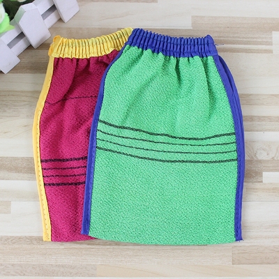 韩式双面澡巾搓澡巾搓泥超薄