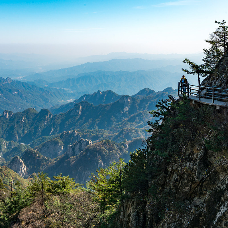 [尧山-大门票 景交往返 尧山大索道往返]河南平顶山鲁山尧山风景区.