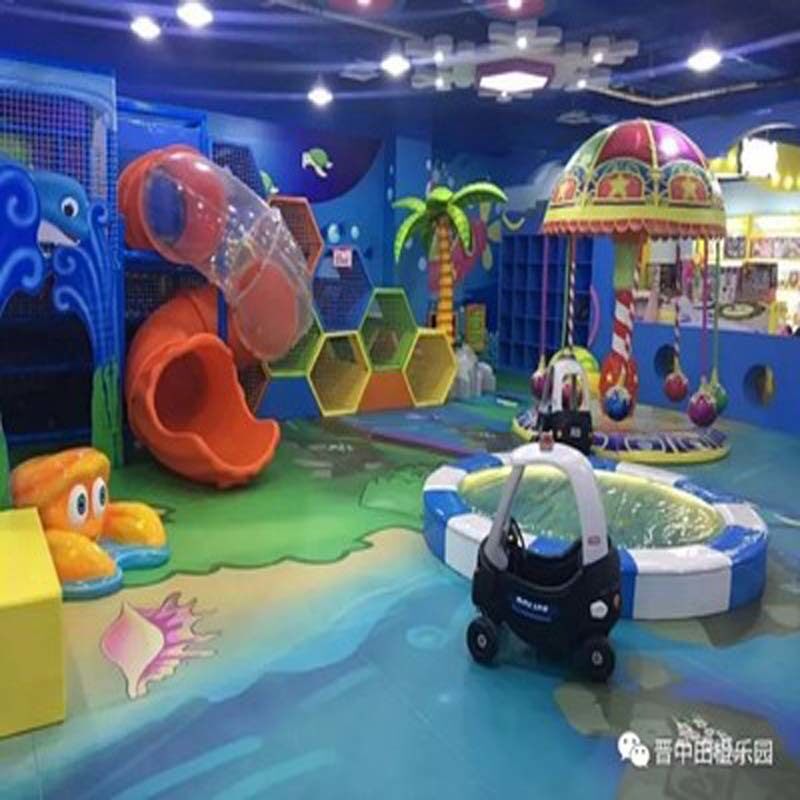 晋中榆次 印象城四楼 甜橙乐园 淘气堡 儿童乐园