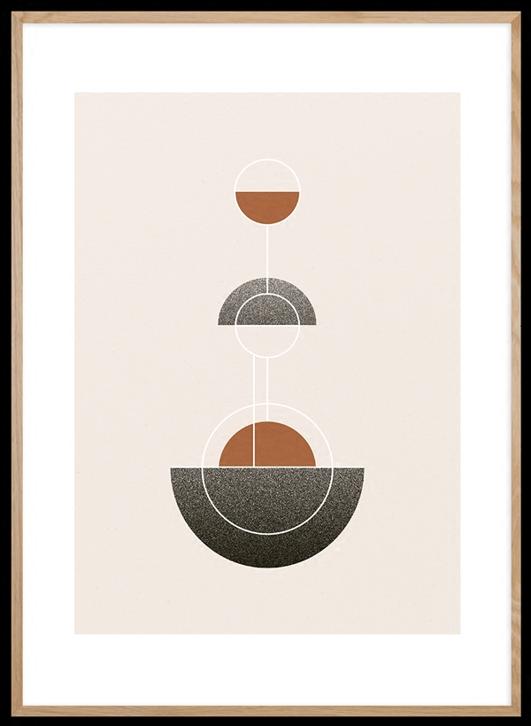 b[现货]19/北欧海报/装饰画/几何海报