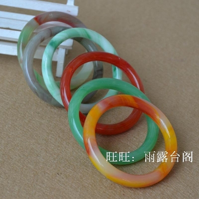 玻璃翡翠仿玉跑江湖地摊货源手圈