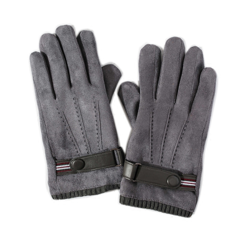 Gants pour homme en velours - Ref 2781700 Image 5